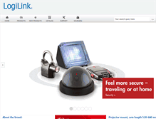 Tablet Screenshot of logilink.eu